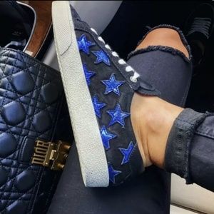 Yves Saint Larent suede shoe size 8 100% Authentic